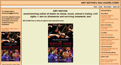 Desktop Screenshot of amynathanbooks.com